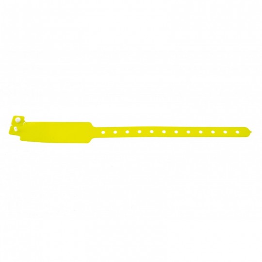 BRACELET JAUNE VINYLE BRILLANT TAILLE XL 1474034