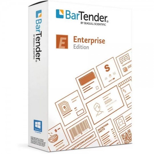 Logiciel BARTENDER Version entreprise 3 imprimantes - Disponible sur Althus-Office.