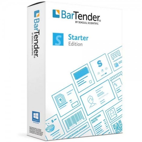 Logiciel Bartender Edition Starter  - Disponible sur Althus-Office.