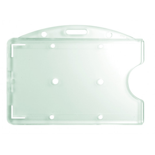 IDS 71 : PORTE BADGE RIGIDE EN POLYCARBONATE DEPOLI - Horizontal - Accueil