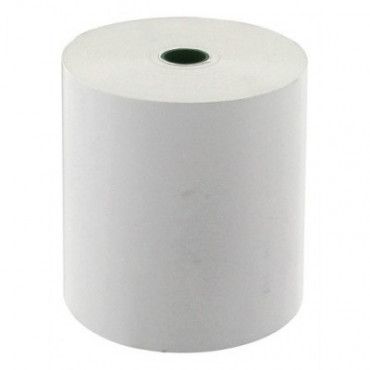 Carton 25 rouleaux papier thermique 80mm sans bpa, fsc