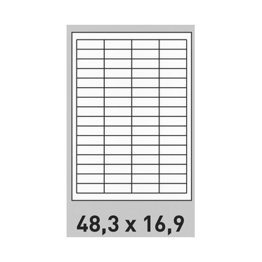 Porte-étiquettes et étiquettes en planche - 7,5 x 15 cm - 3L Office