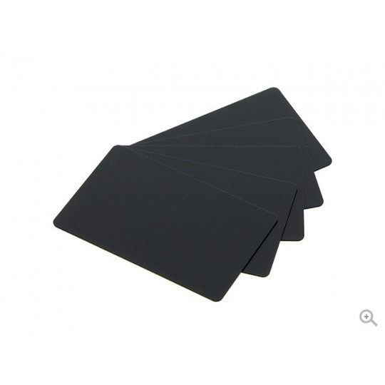 Cartes Noires Mat PVC-V Evolis - Pack de 500 - Réf : C8001