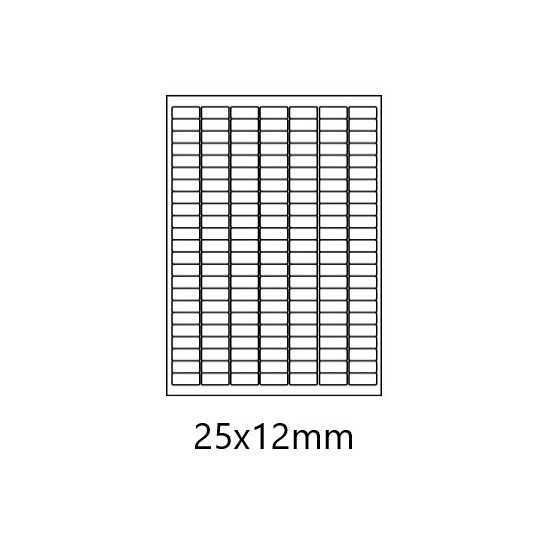 Etiquettes adhésives en planche A4; 199,6 x 289,10 mm angles arrondis